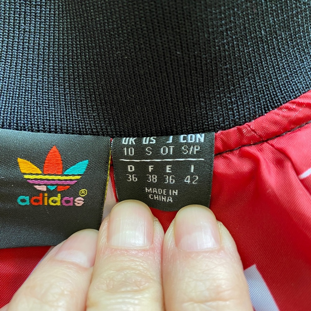 Exclusive Adidas Pharrell Williams velvet bomber jacket - Picture 5 of 9
